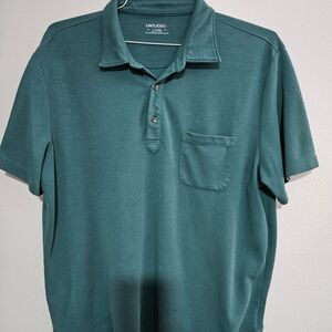 UNTUCKit Men's Green Performance Polo Shirt XLG